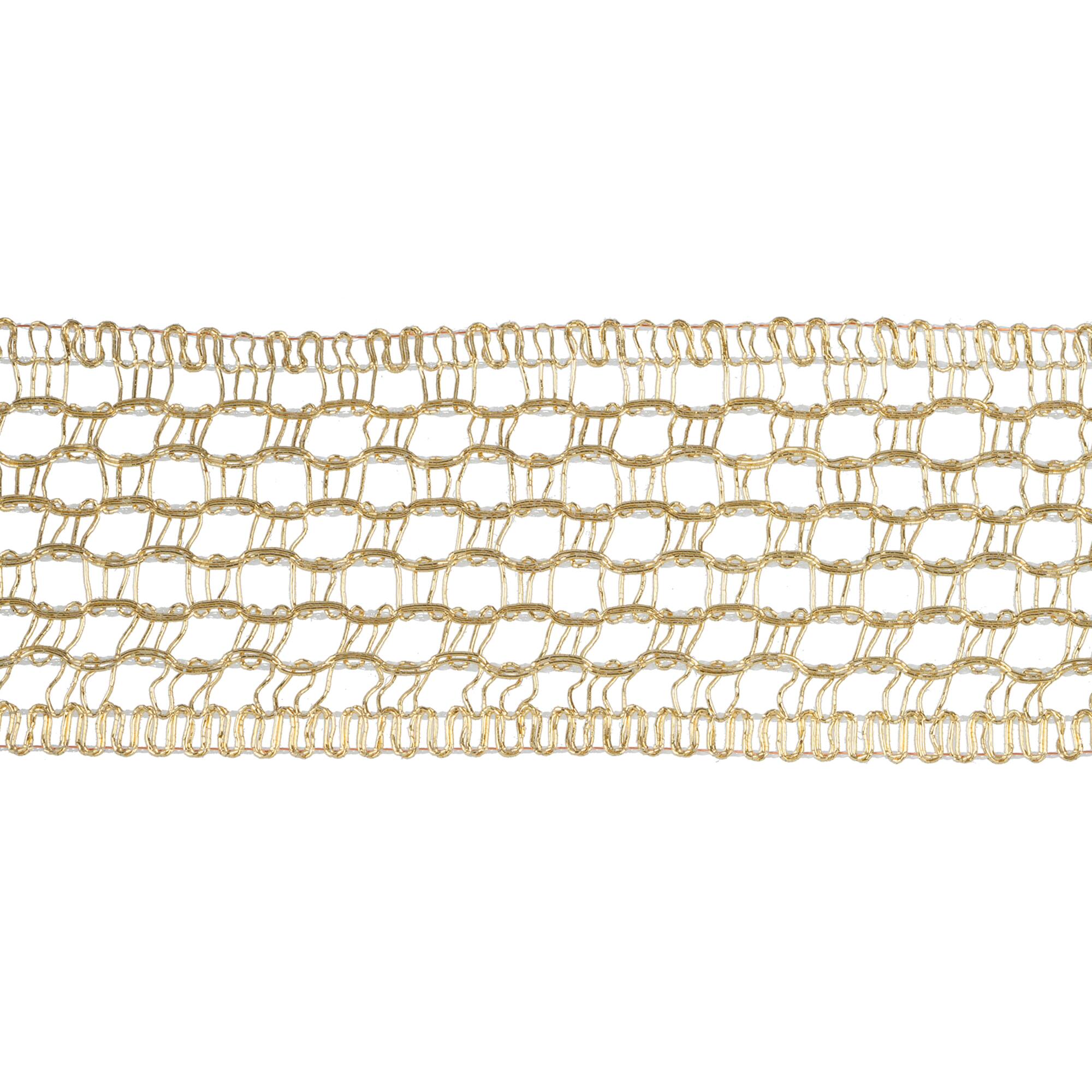 12 Pack: 1.5" x 4yd. Knit Metallic Ribbon by Celebrate It™ Classic